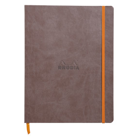 Rhodia Softcover Notebook - Large - Chocolate - Lined